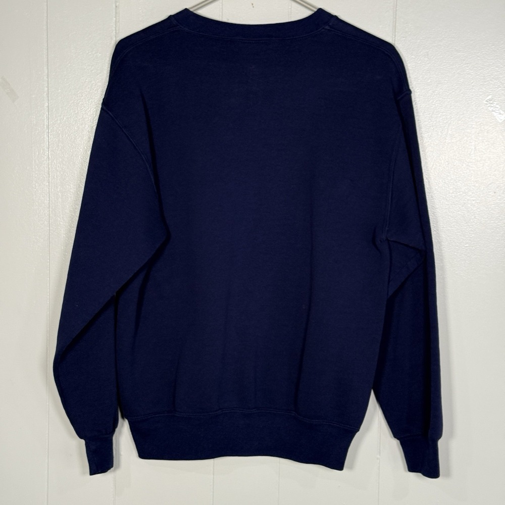 Vintage Russell Athletic UCLA Spell Out Crewneck Sweatshirt Size M USA 90s Navy - Picture 3 of 13